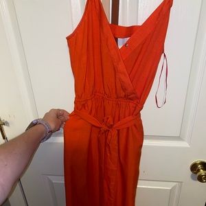 Orange jump suit